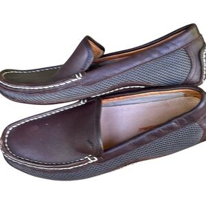 Tommy Bahama Pierpond Leather Loafers Driving Shoes 13